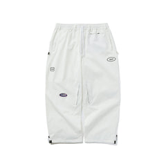 Variety Patch Super Wide Ventilation Pants White