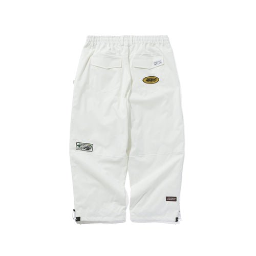 Variety Patch Super Wide Ventilation Pants White