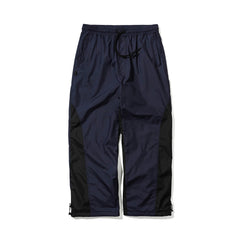 Retro Wide Track Pants Navy