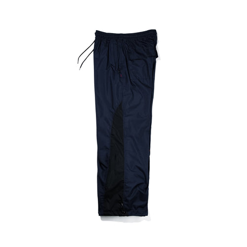 Retro Wide Track Pants Navy