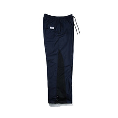Retro Wide Track Pants Navy