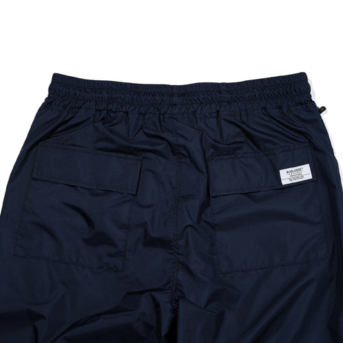 Retro Wide Track Pants Navy