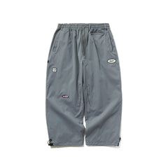 Variety Patch Super Wide Ventilation Pants Ash Blue