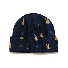 Br Pat Jersey Beanie Navy