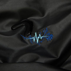 J-Blue Flower Jacket Black