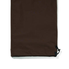 Basic Logo Wide Track Pants Chocolate