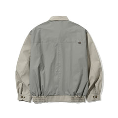 Cl Collar Neck Jacket Khaki Beige