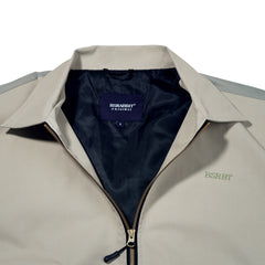 Cl Collar Neck Jacket Khaki Beige