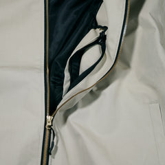 Cl Collar Neck Jacket Khaki Beige