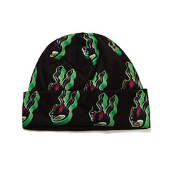 Tr Pat Jersey Beanie Black