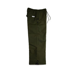 Basic Logo Wide Track Pants Khaki