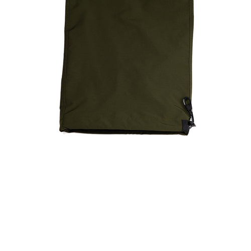 Basic Logo Wide Track Pants Khaki