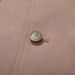Logo Collar Cotton Basic Jacket Indypink