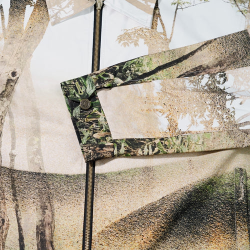 Ff Collar Neck Jacket Fog Forest