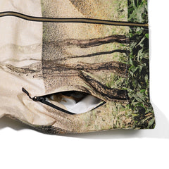 Ff Collar Neck Jacket Fog Forest