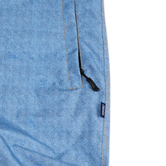 Poly Denim Bib Pants Light Blue