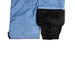 Poly Denim Bib Pants Light Blue