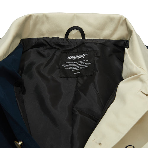 Logo Collar Cotton Basic Jacket Mix