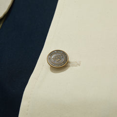 Logo Collar Cotton Basic Jacket Mix