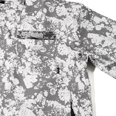 Mf Collar Neck Jacket Mono Flower