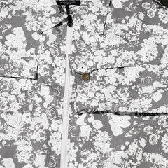 Mf Collar Neck Jacket Mono Flower