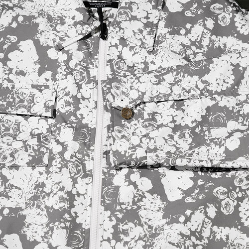 Mf Collar Neck Jacket Mono Flower