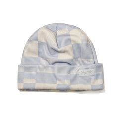 Monogram Beanie Sky Blue