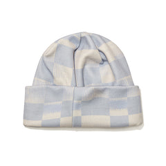 Monogram Beanie Sky Blue