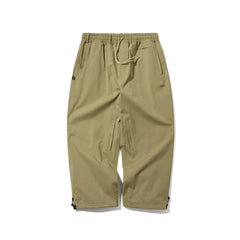Soft Peach Super Wide Ventilation Pants Khaki