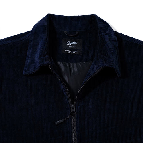 Cp Collar Neck Jacket Corduroy Navy