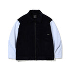 Cp Collar Neck Jacket Corduroy Navy