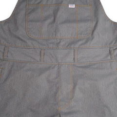 Denim Bib Pants Gray