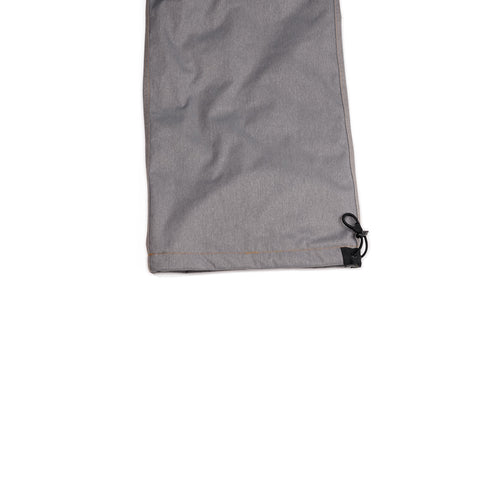 Denim Bib Pants Gray