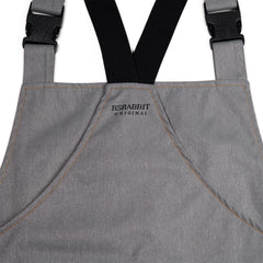 Denim Bib Pants Gray