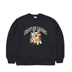 Lucky Jungle Crewneck Navy