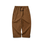 Soft Peach Super Wide Ventilation Pants Light Brown