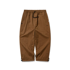 Soft Peach Super Wide Ventilation Pants Light Brown