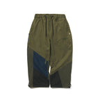 Unusual Super Wide Ventilation Pants Khaki