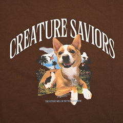 Lucky Jungle Crewneck Brown