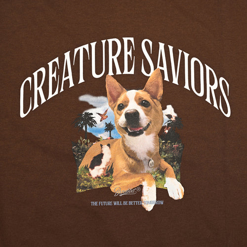 Lucky Jungle Crewneck Brown