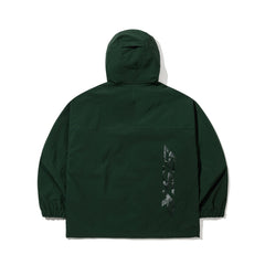 Refined Hooded Jacket Dark Green