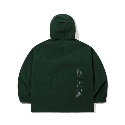 Refined Hooded Jacket Dark Green