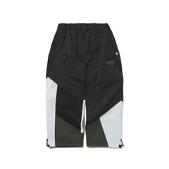 Unusual Super Wide Ventilation Pants Black