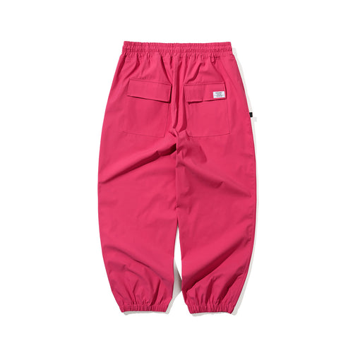 Work Stretch 3L Super Wide Jogger Pants Hot Pink