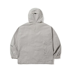 Refined Hooded Jacket Bright Gray