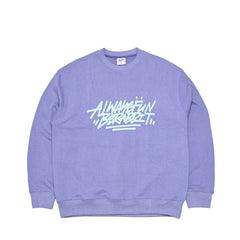 Fun Scibbling Bsrbt Crewneck Lavender