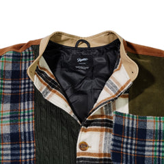 Half-Turtleneck Mix Jacket Mix