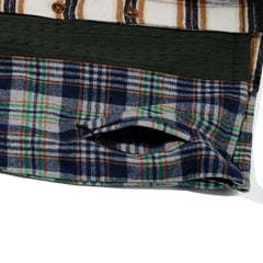 Half-Turtleneck Mix Jacket Mix