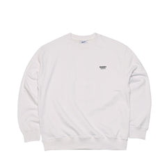 Multi Logo Crewneck White