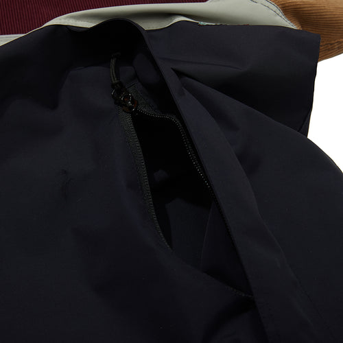 Hf Corduroy Hooded Anorak Jacket Classic Navy